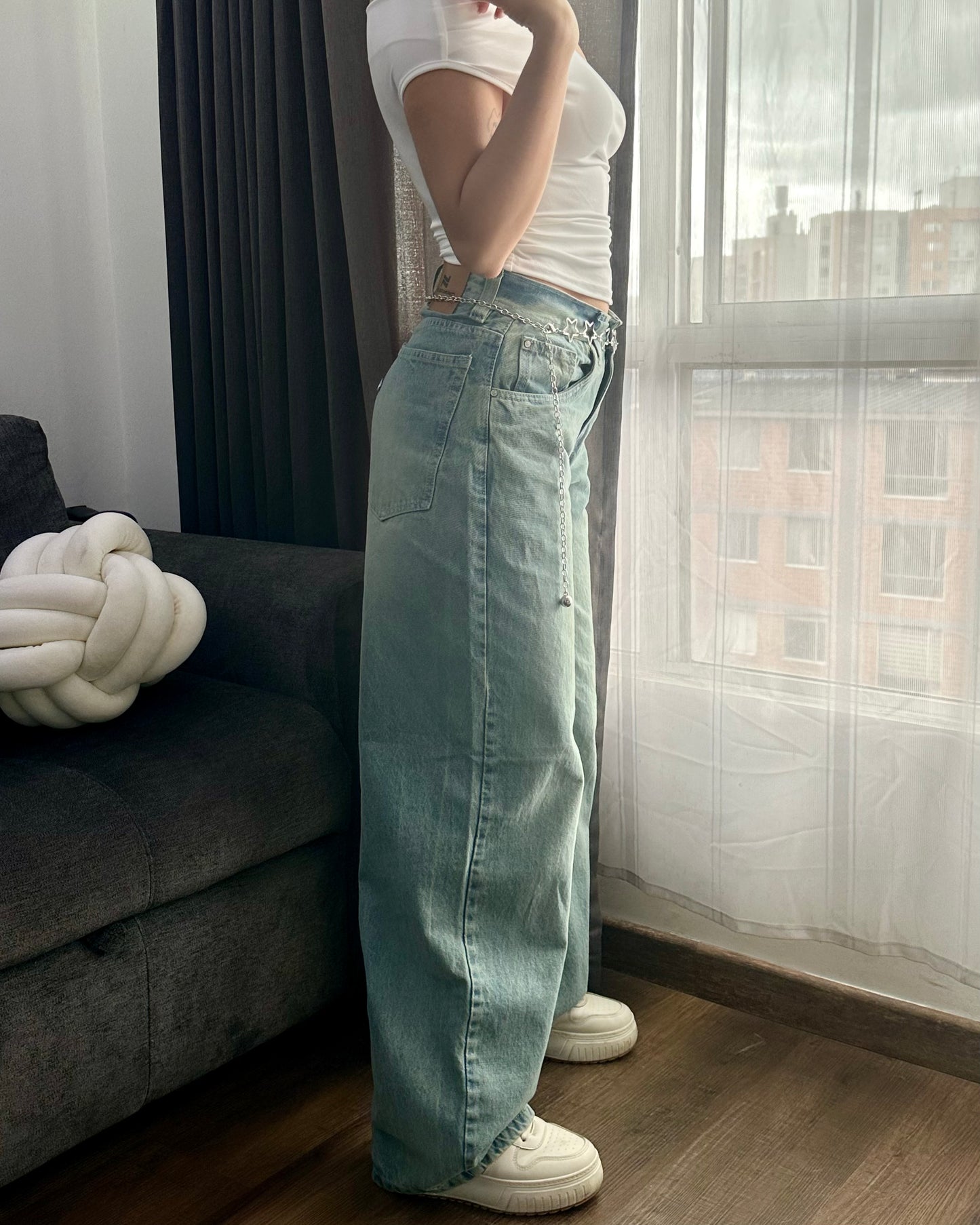 Nuevo Baggy Celeste
